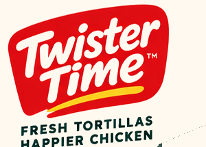 Twister Time — Fresh Tortillas Happier Chicken